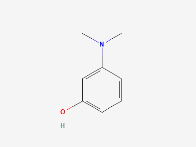 3-(dimethylamino)phenol Structure