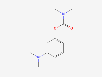 3-(dimethylamino)phenyl dimethylcarbamate Structure