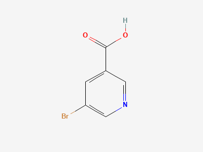 5-bromopyridine-3-carboxylic acid Structure