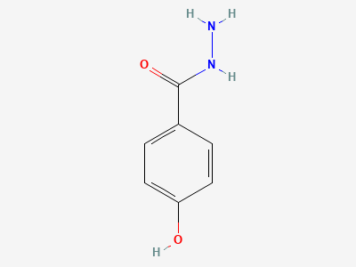 4-hydroxybenzohydrazide (p-hydroxybenzohydrazide) Structure