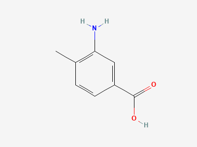 3-amino-4-methylbenzoic acid Structure