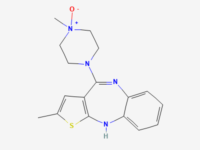 Olanzepine N-Oxide Impurity Structure
