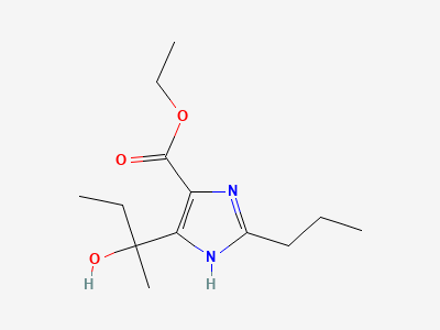 Olmesartan Ethyl Analog Structure