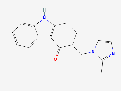 Ondansetron Impurity - H (N-DesmethylOndansetron) Structure