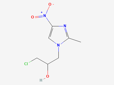 Ornidazole Impurity - 4-nitro Isomer Structure
