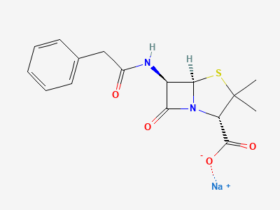 Phenoxymethylpencillin Impurity - A (Benzyl Pencillin) Structure