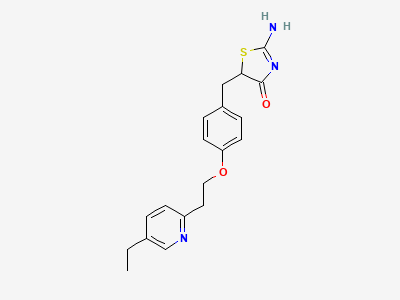 Pioglitazone Imino Analog Impurity (Rel Comp - A) Structure