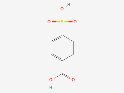 4-sulfobenzoic acid Structure