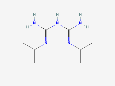 N1,N3-bis(propan-2-yl)imidodicarbonimidic diamide Structure