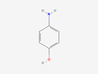 4-aminophenol Structure