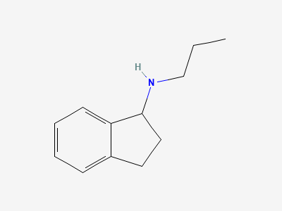 Propyl Indanyl amine Impurity Structure
