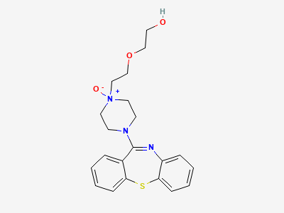 Quetiapine N-oxide Structure