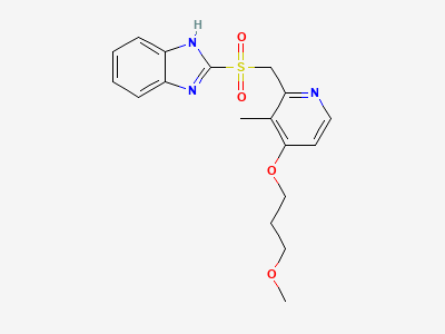 Rabeprazole Sulfone (Imp - F) Structure