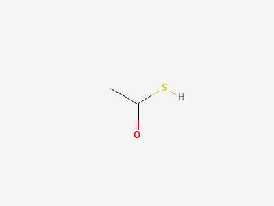 Ethanethioic acid (thioacetic acid) Structure