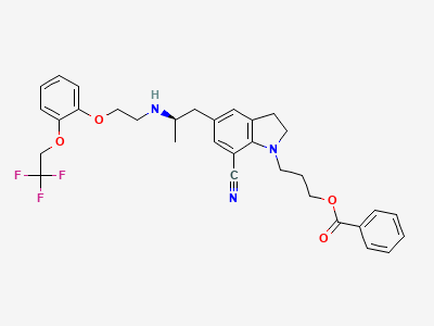 Racemic Stage 1- of Silodosin Structure