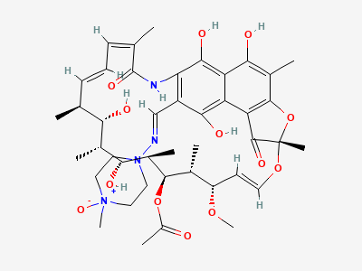 Rifampicin N-oxide Structure