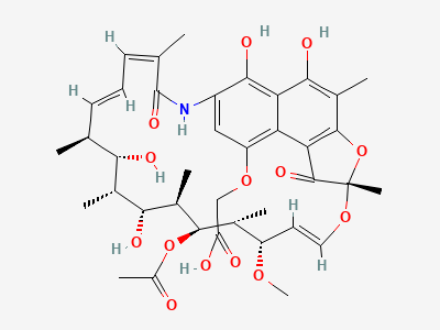 Rifamycin B Structure