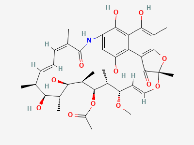 Rifamycin SV Structure
