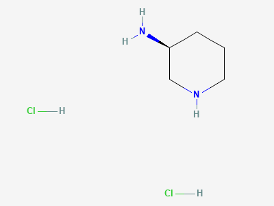 (S)-isomer Impurity(S)-3-aminopiperidine 2Hcl Structure