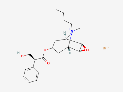 scopolamine N-butyl bromide Structure