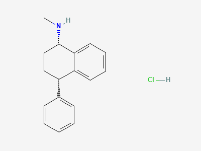 Sertraline Impurity - B (Pure Chirality) Structure