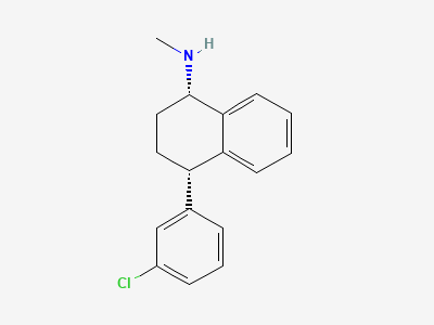 Sertraline Impurity - D (Pure Chirality) Structure