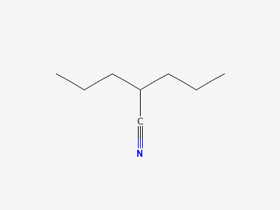 2-propylpentanenitrile Structure