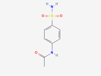 N-(4-sulfamoylphenyl)acetamide Structure