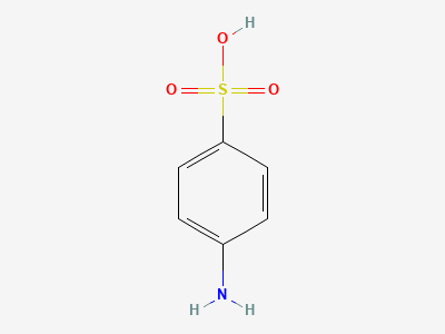 4-aminobenzene-1-sulfonic acid (sulfanilic acid) Structure