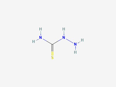 Hydrazinecarbothioamide (thiosemicarbazide) Structure