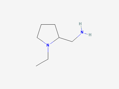 [(2RS)-1-ethylpyrrolidin-2-yl]methanamine Structure
