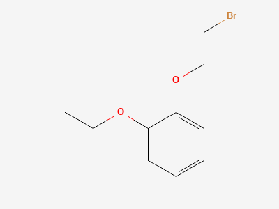 1-(2-bromoethoxy)-2-ethoxybenzene Structure