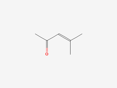 4-methylpent-3-en-2-one (mesityl oxide) Structure