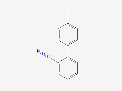 Telmisartan Impurity (2-Cyano-4-Methyl Biphenyl) Structure