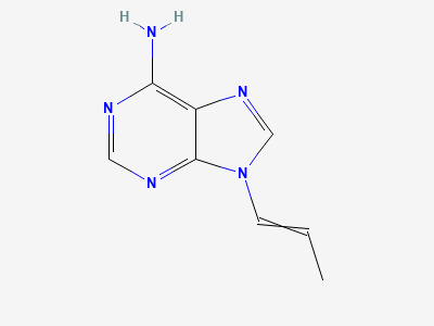 Tenofovir 9-propenyladenine Impurity Structure