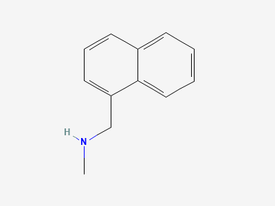 N-methyl-C-(naphthalen-1-yl)methanamine Structure