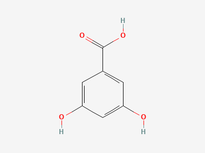 3,5-dihydroxybenzoic acid (α-resorcylic acid) Structure