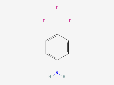 4-(trifluoromethyl)aniline (leflunomide impurity A) Structure