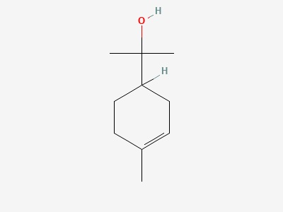 2-[(1RS)-4-methylcyclohex-3-en-1-yl]propan-2-ol (α-terpineol) Structure