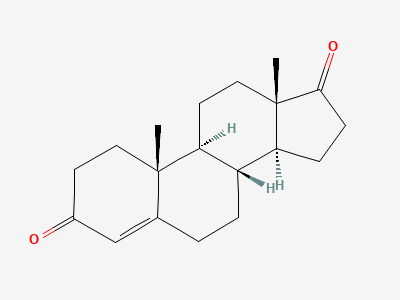 Androst-4-ene-3,17-dione (androstenedione) Structure