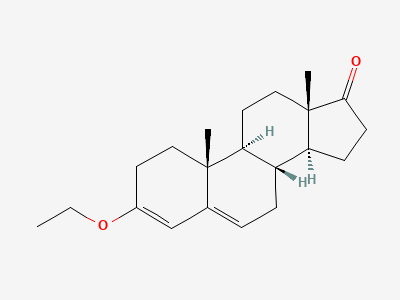 3-ethoxyandrosta-3,5-dien-17-one (androstenedione ethylenolether) Structure