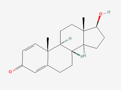 17β-hydroxyandrosta-1,4-dien-3-one (boldenone) Structure