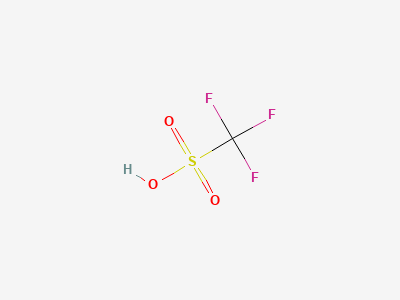 Trifluoromethanesulfonic acid Structure