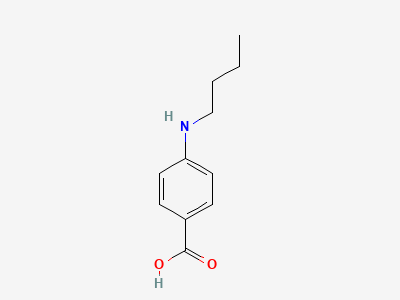 4-(butylamino)benzoic acid Structure