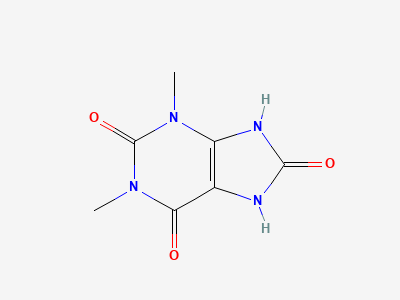 1,3-dimethyl-7,9-dihydro-1H-purine-2,6,8(3H)-trione Structure