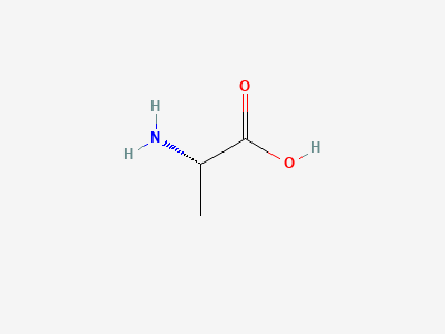 (2S)-2-aminopropanoic acid (alanine) Structure