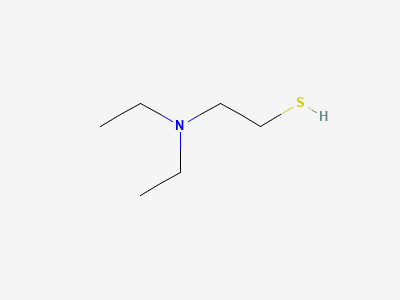2-(diethylamino)ethanethiol Structure