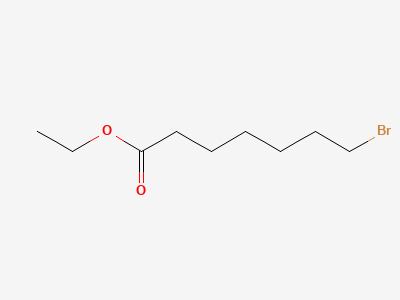 Ethyl 7-bromoheptanoate Structure