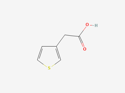 (thiophen-3-yl)acetic acid Structure