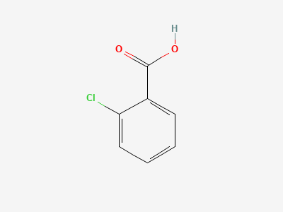 2-chlorobenzoic acid Structure